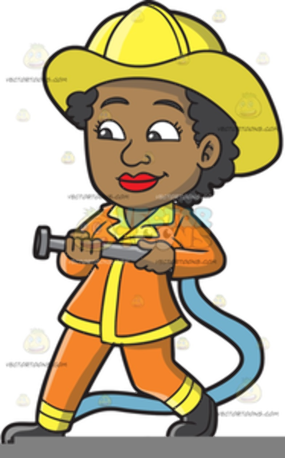 Download High Quality firefighter clipart woman Transparent PNG Images