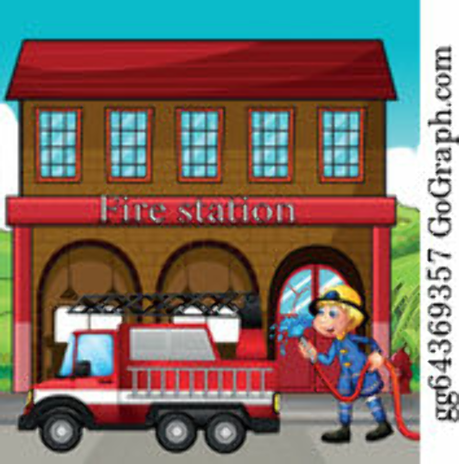 Firefighter Clipart Fireman Clipart Fire Station Fire | Images and