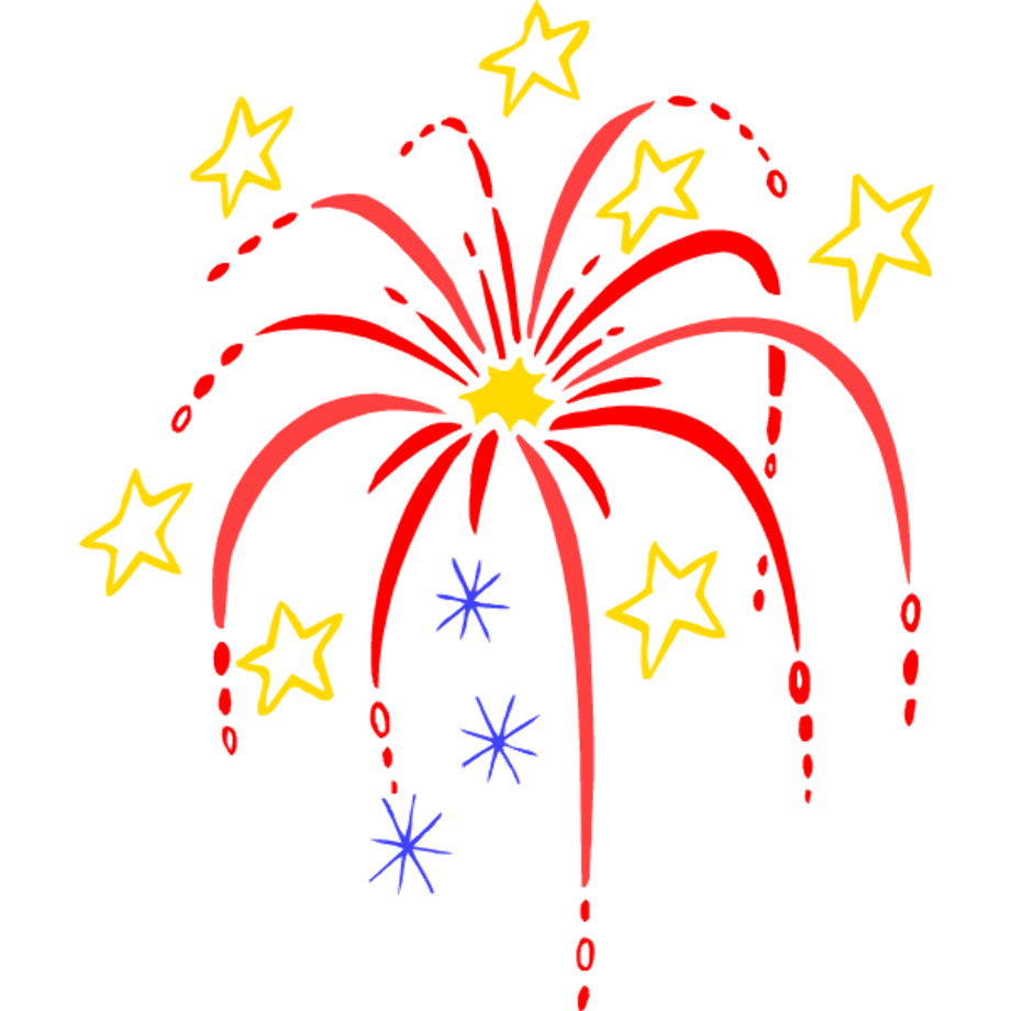 fireworks clipart firecracker