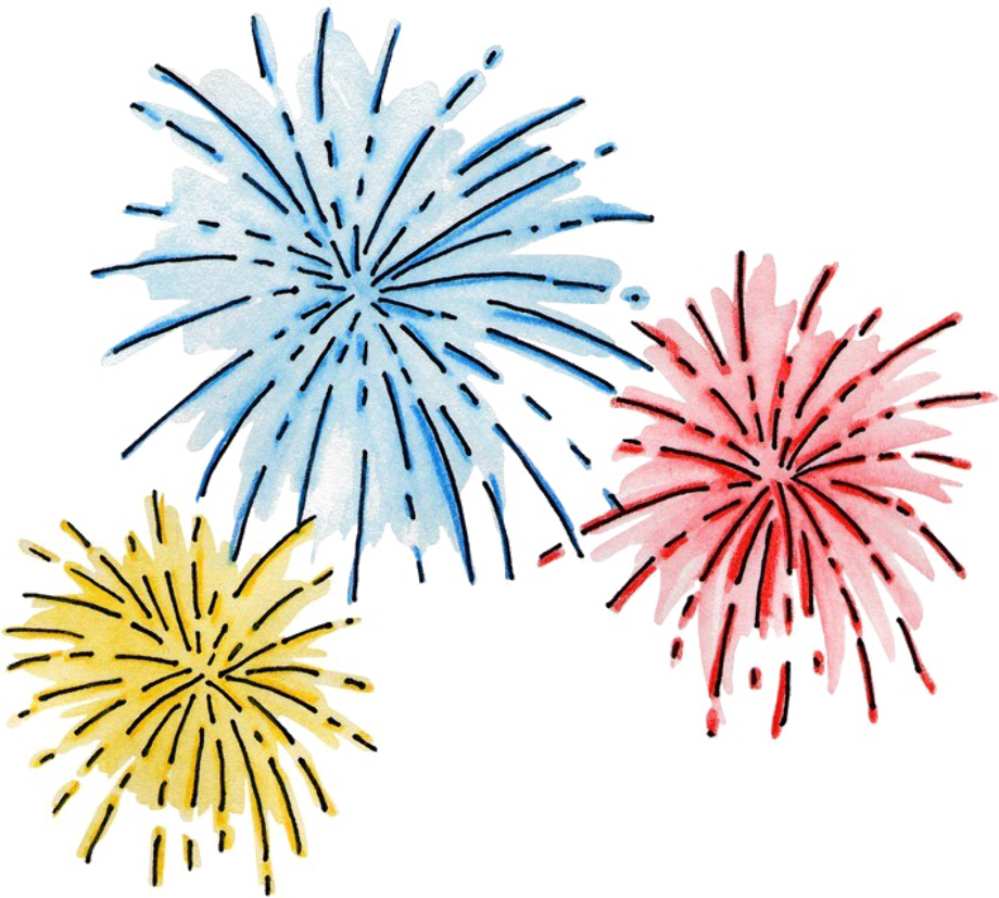 Download High Quality fireworks clipart clear background Transparent