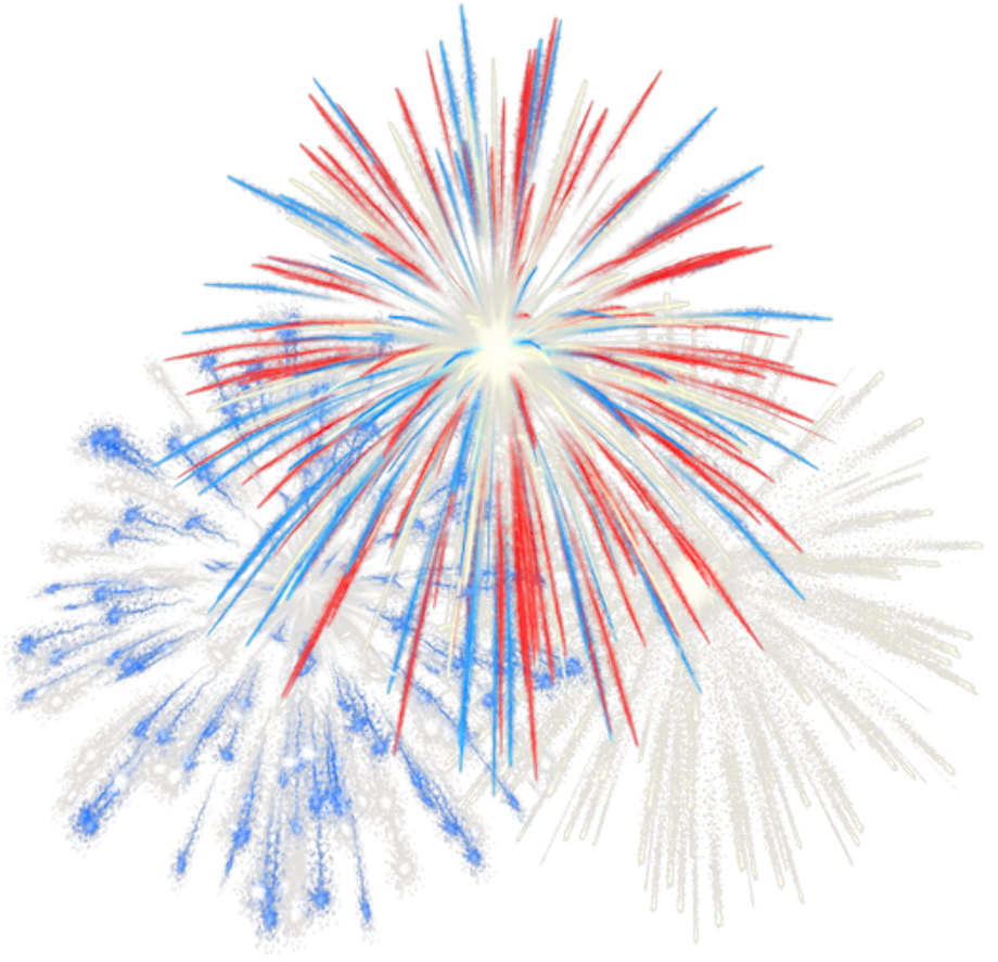 fireworks clipart translucent