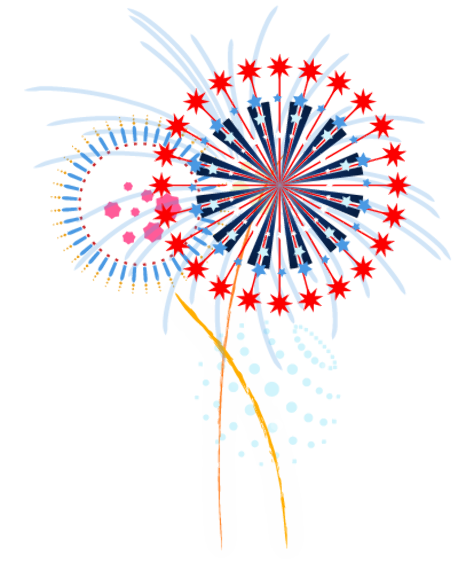Download High Quality fireworks clipart transparent background