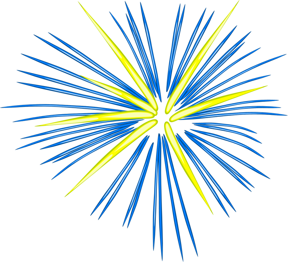fireworks clipart animated
