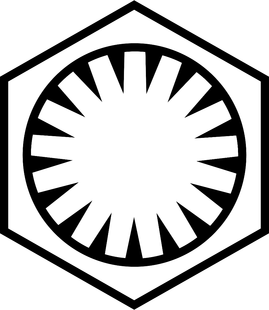 first order logo tie fighter