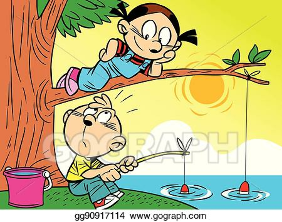 fishing clipart summer