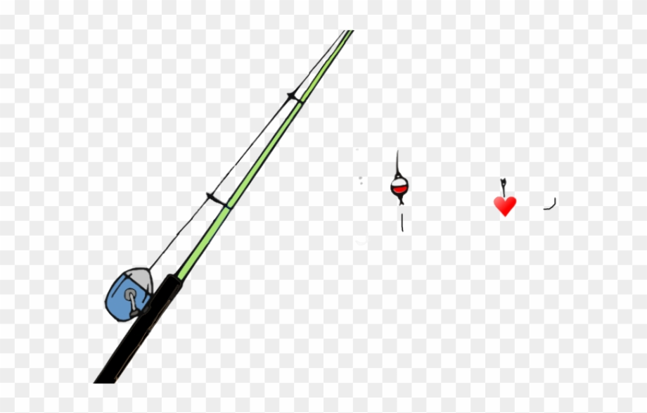 Download Download High Quality fishing pole clipart heart ...
