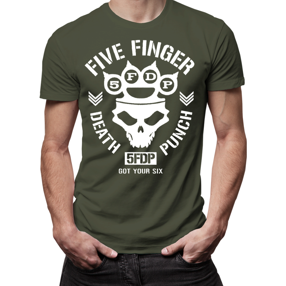 five finger death punch logo knucklehead