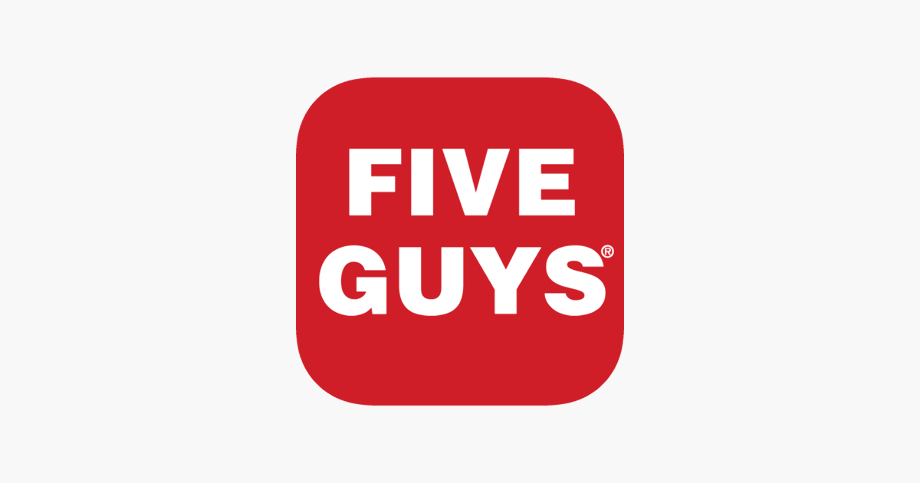 five guys logo clipart