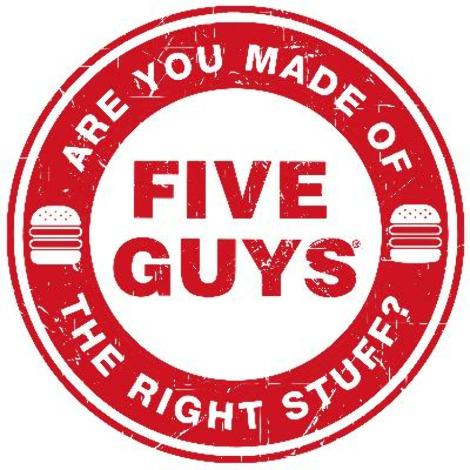 five guys logo font