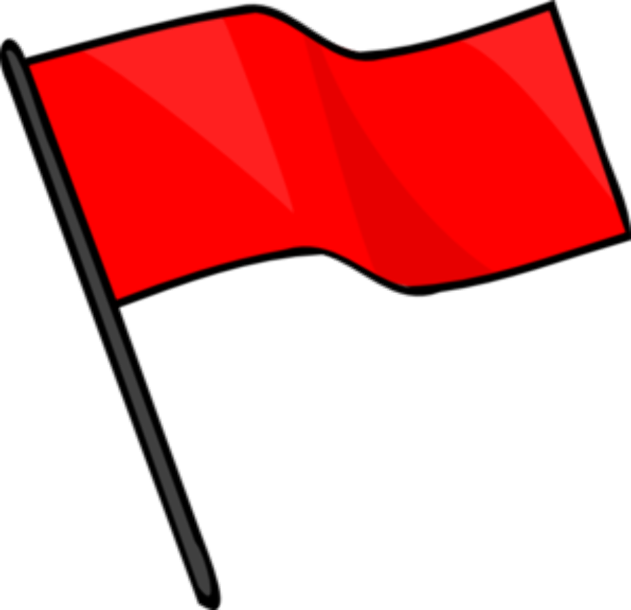 flag clipart red