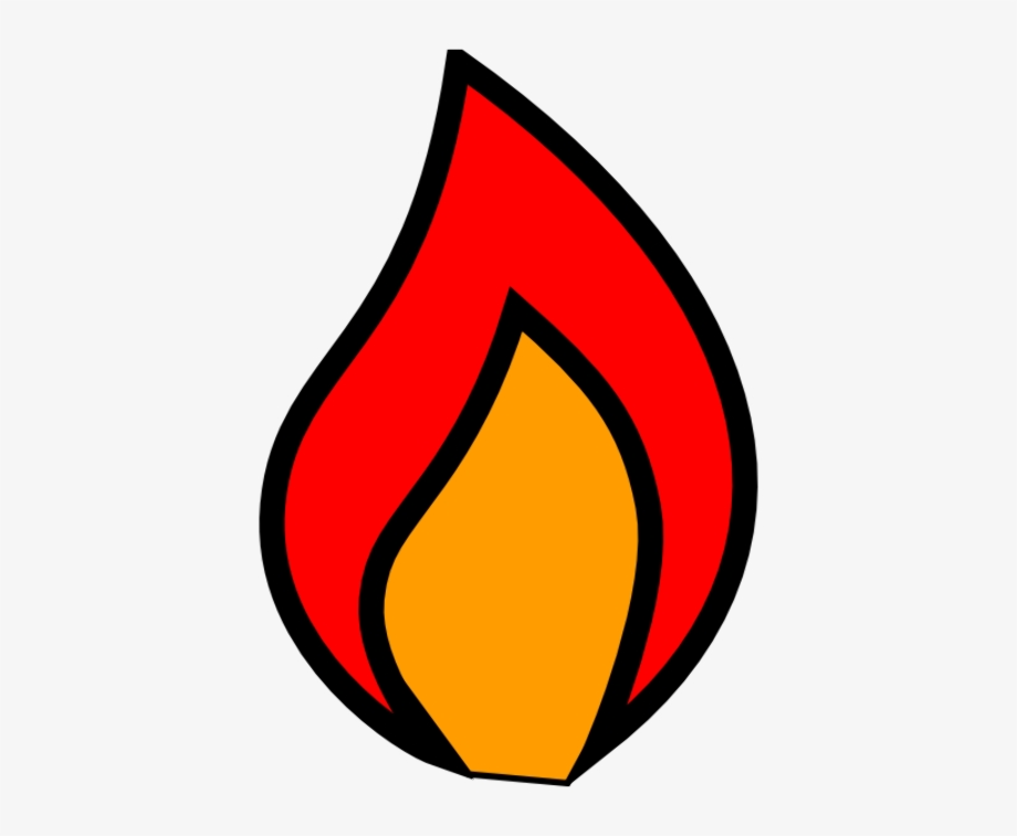 flame clipart candle