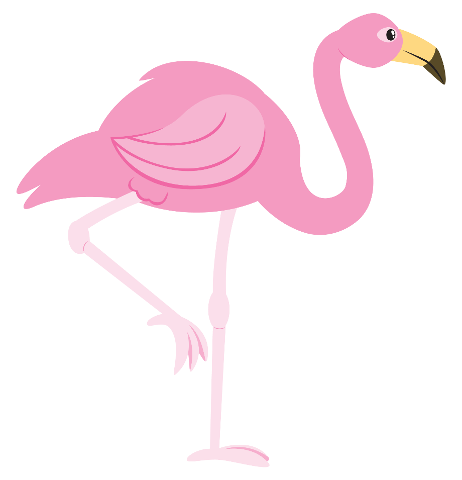 flamingo clip art public domain