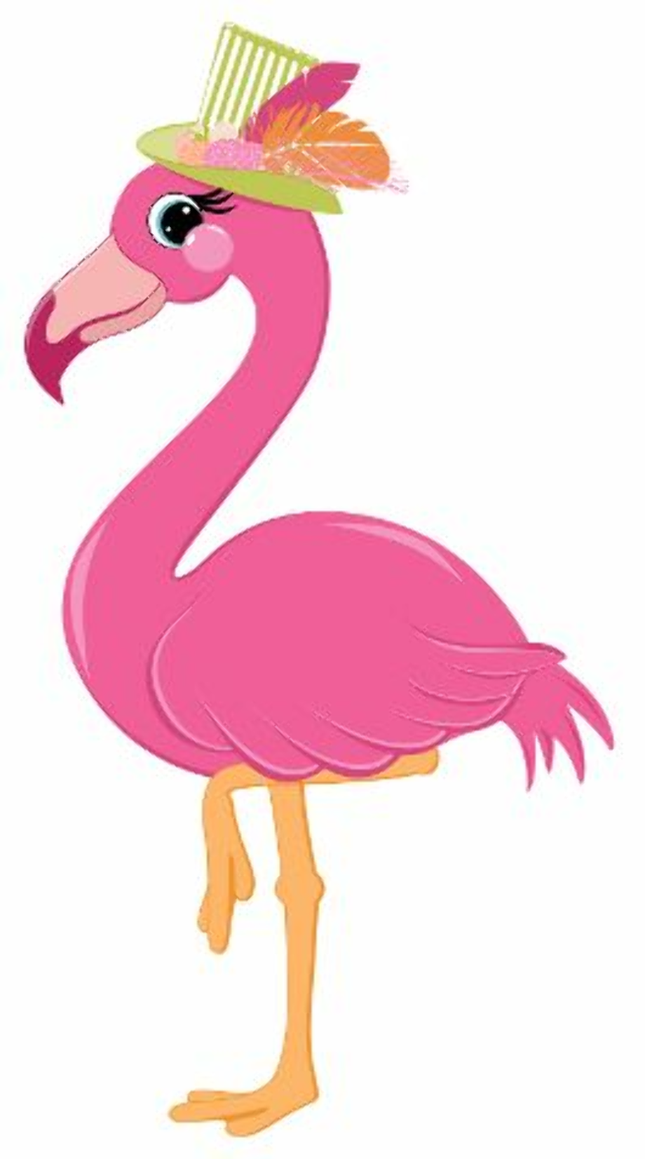 flamingo clip art large