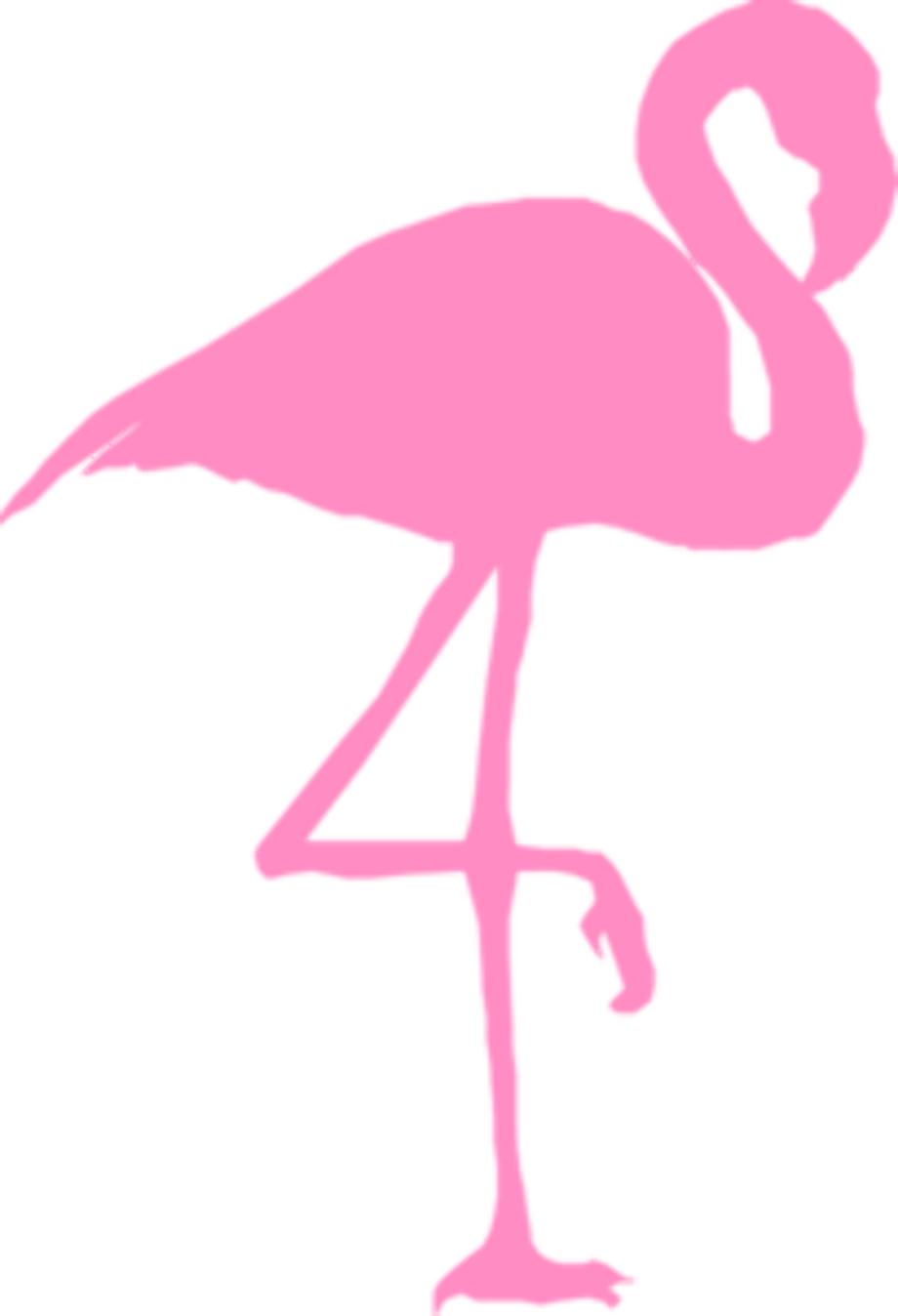 flamingo clip art silhouette
