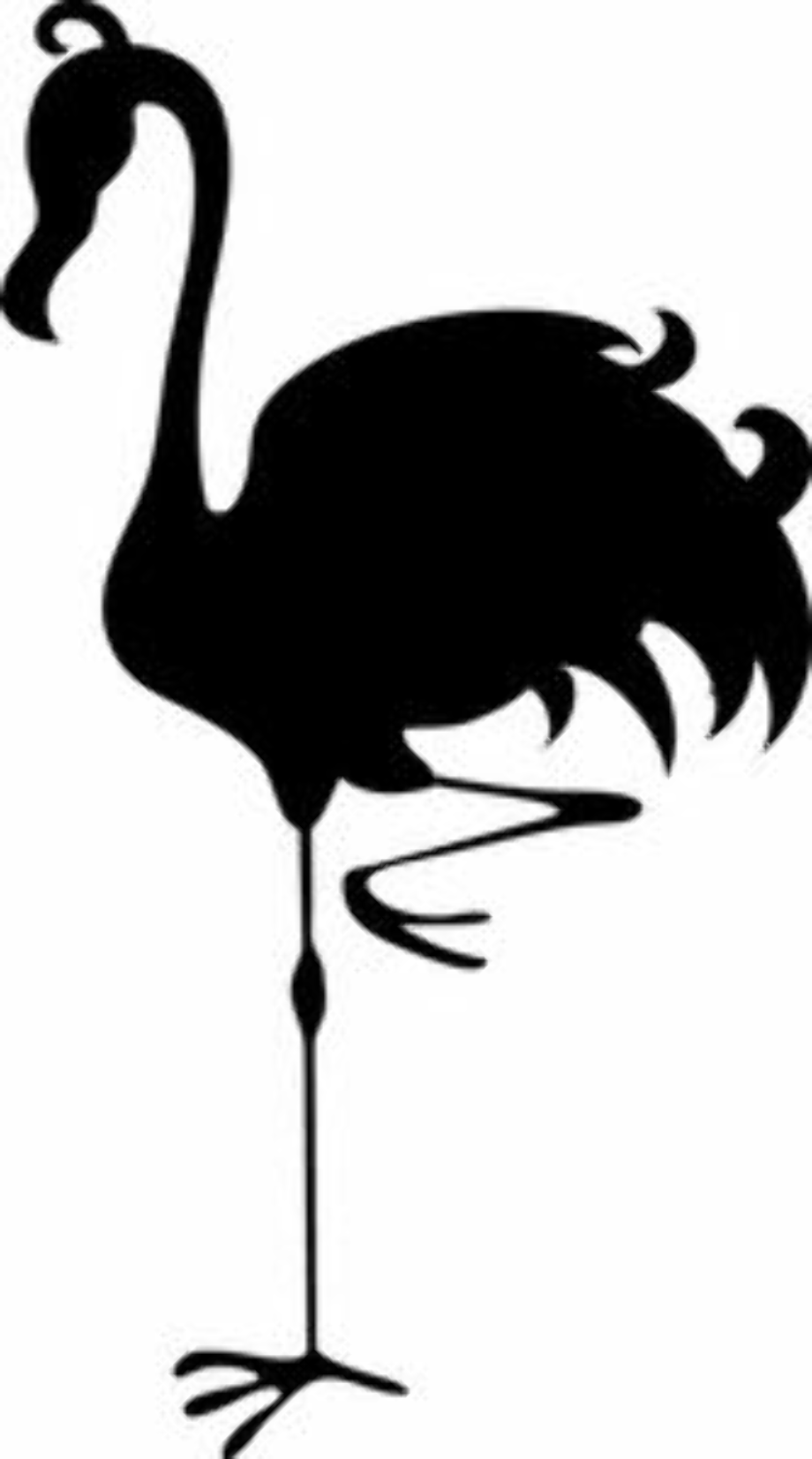 Download High Quality flamingo clip art silhouette Transparent PNG