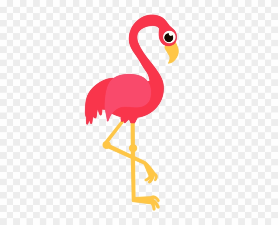 pretty pink flamingo clipart