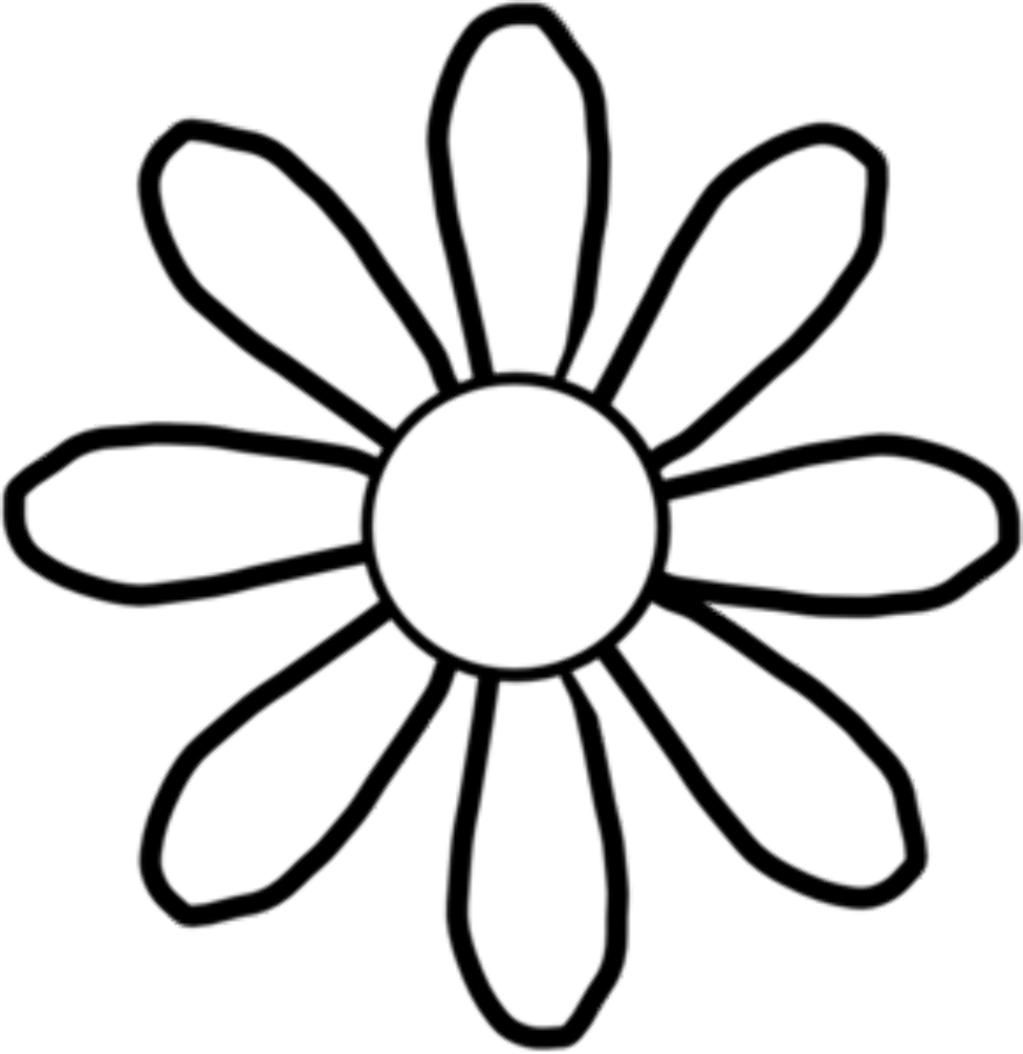Flower clipart black mexican