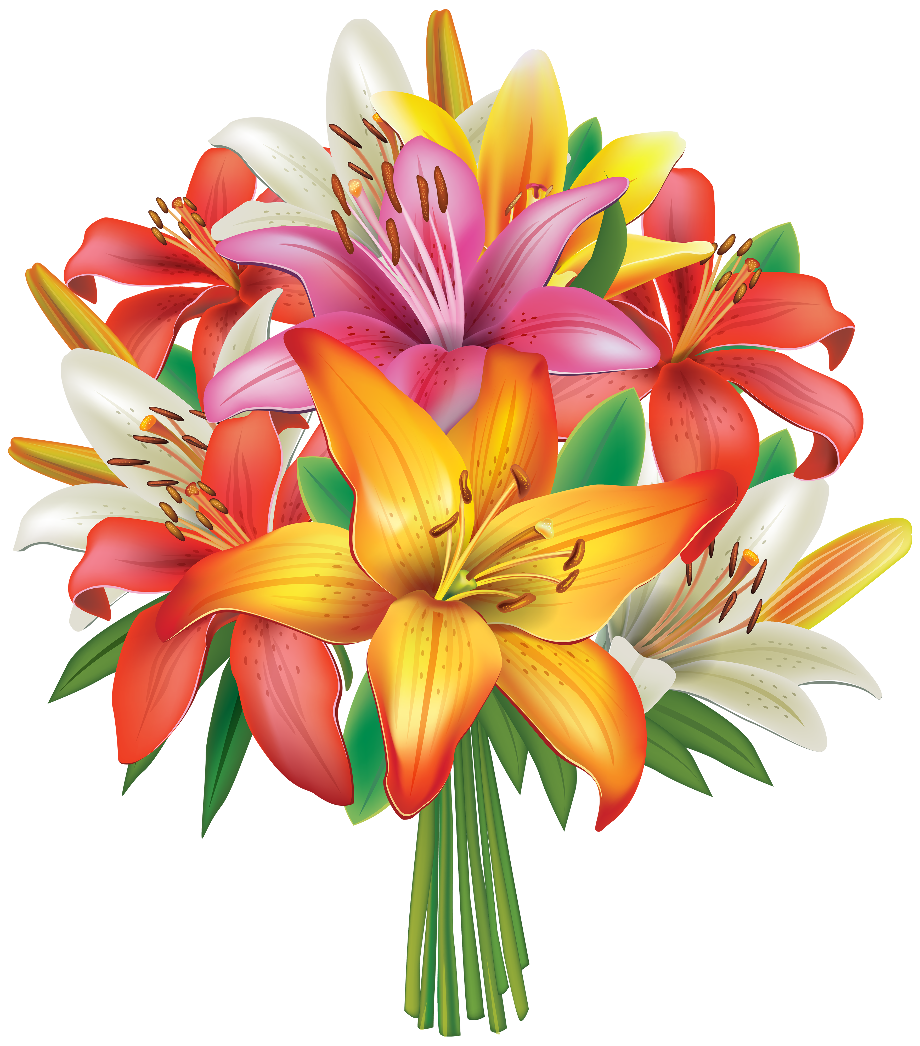 clipart flower bouquet