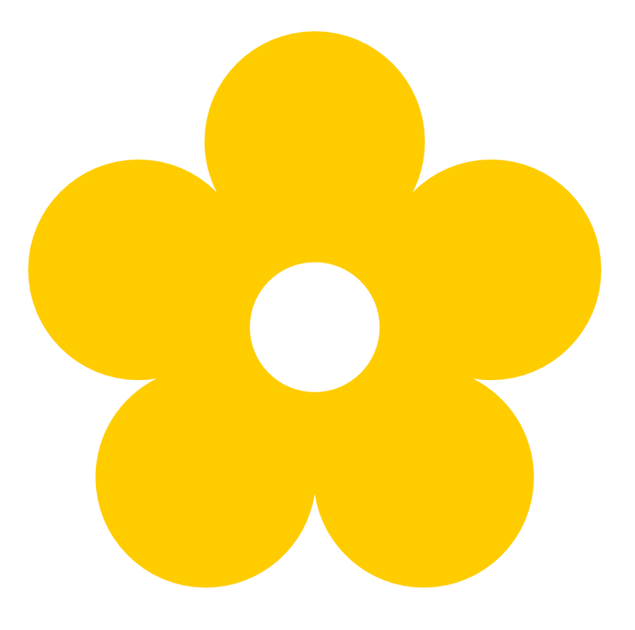 Flower clipart circle