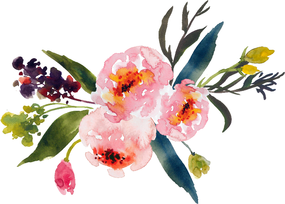 Download High Quality Flower clipart painted Transparent PNG Images