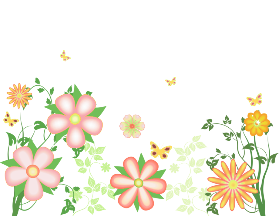 flowers clipart transparent background