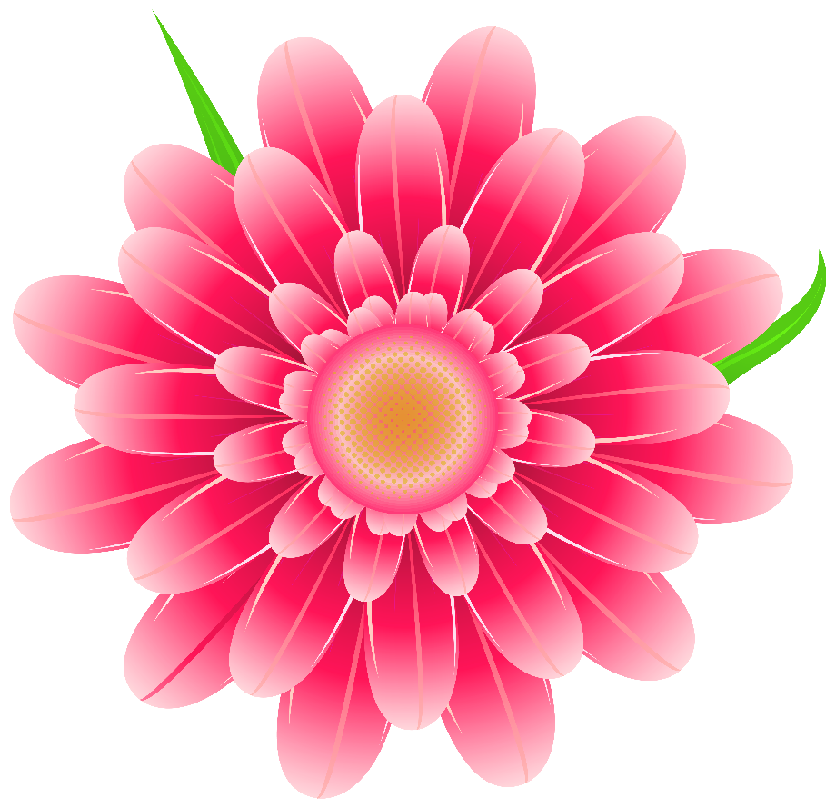 Flower clipart pink