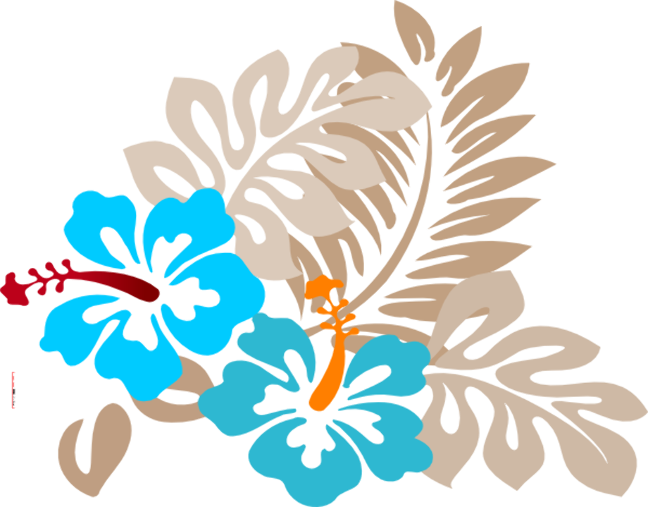 Flower clipart tropical