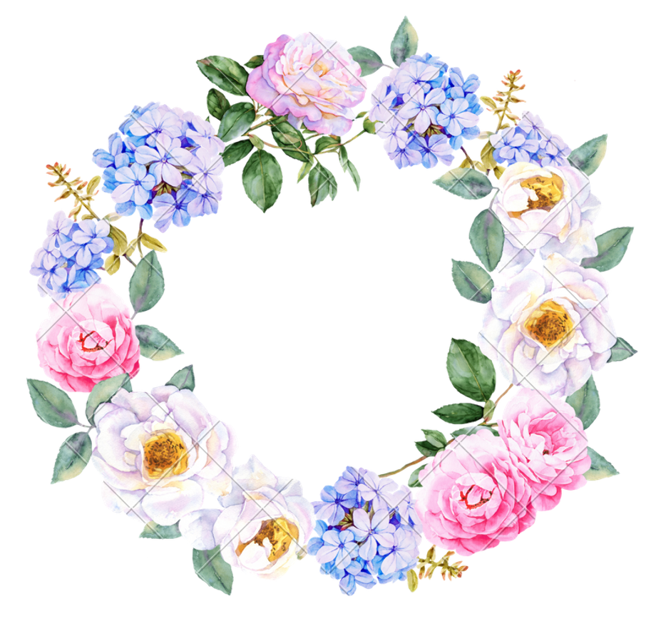 Download High Quality Flower clipart wreath Transparent PNG Images