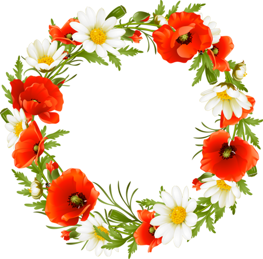 Download High Quality Flower clipart wreath Transparent PNG Images