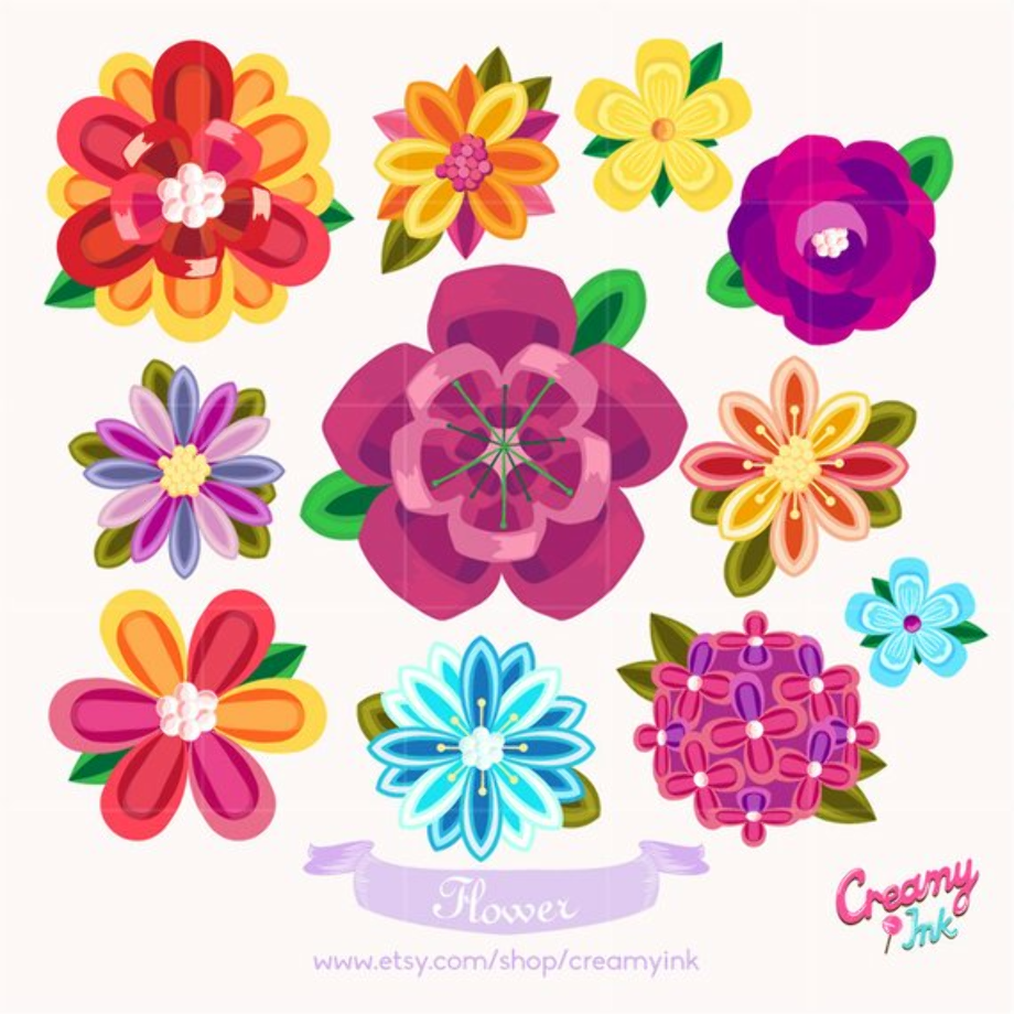 flowers clipart beautiful