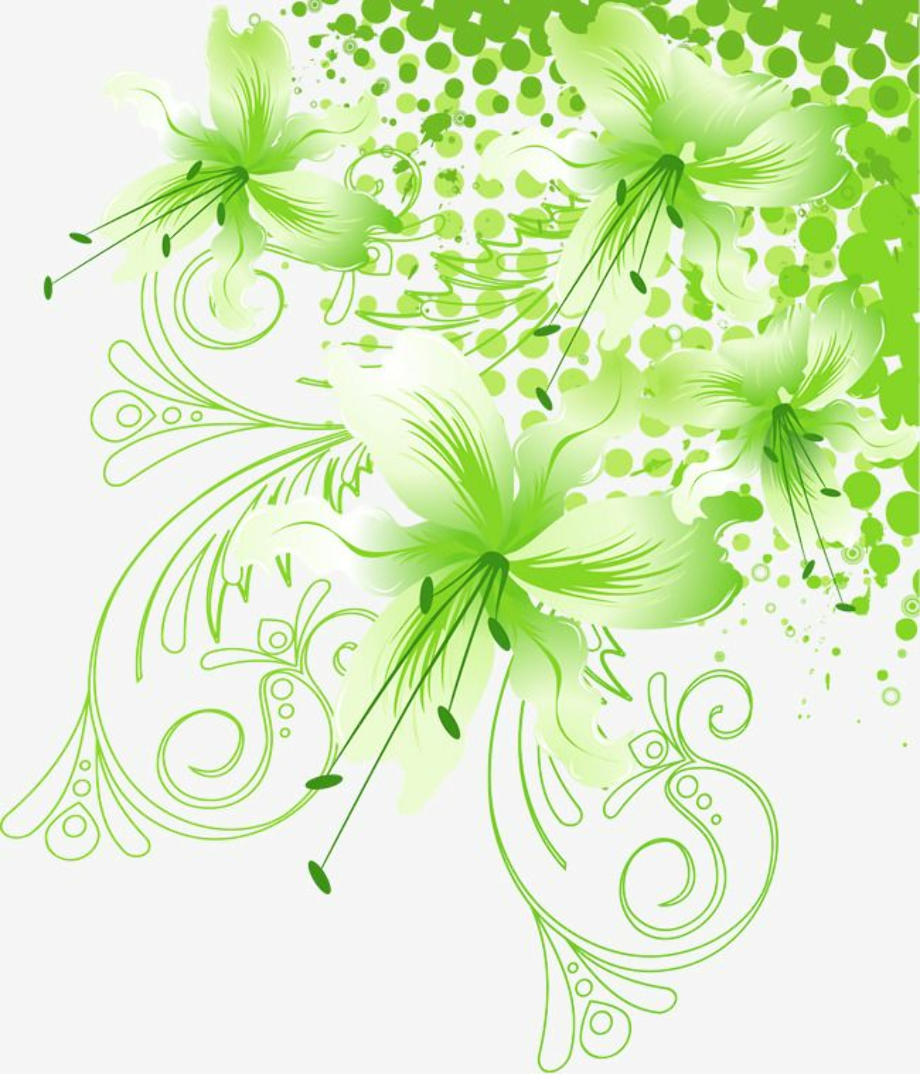 Download High Quality flowers transparent background green Transparent