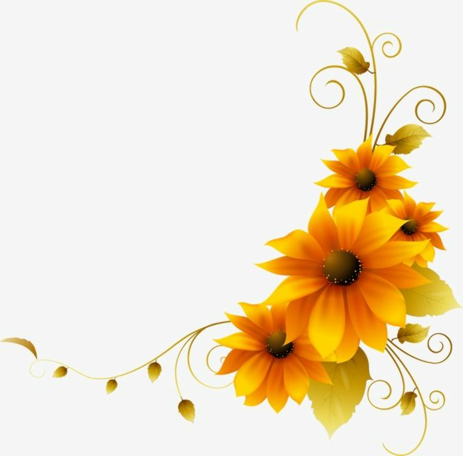 Download High Quality flowers transparent background yellow Transparent ...