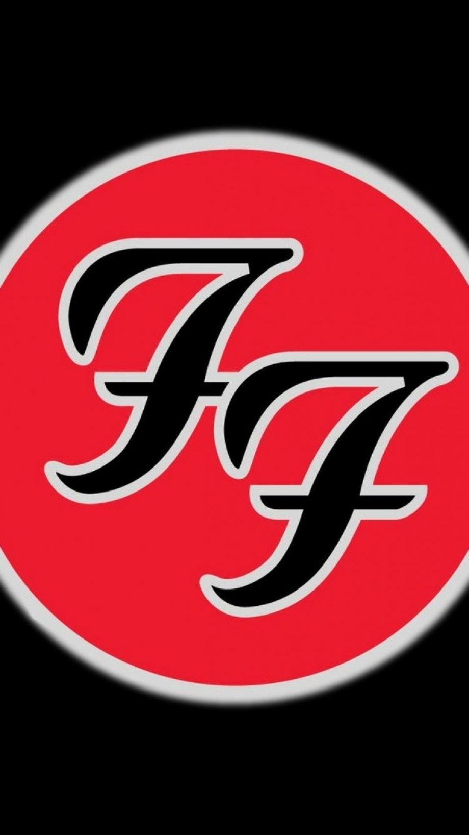 foo fighters logo lockscreen