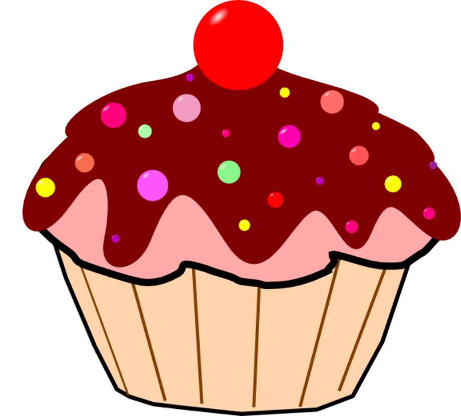 cupcake clipart animated
