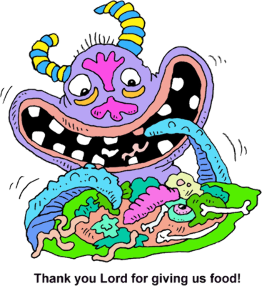 monster clipart food