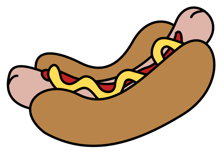 hotdog clipart design