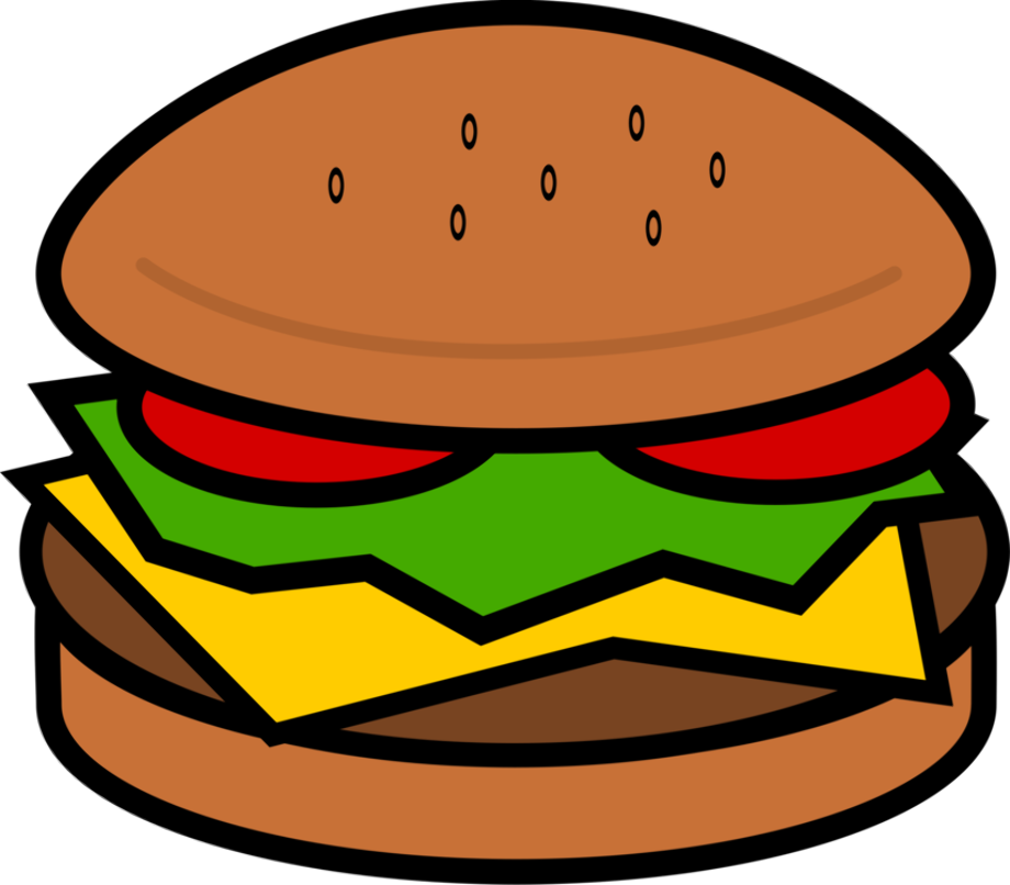 Food clipart hamburger.