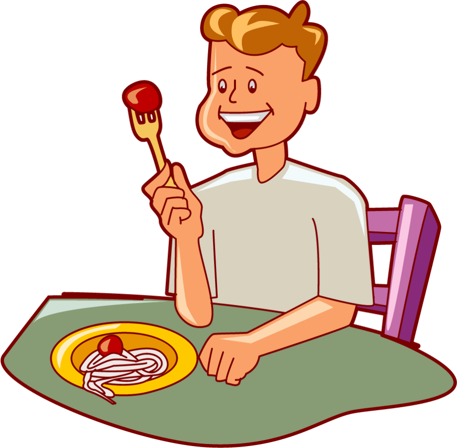eating clipart food