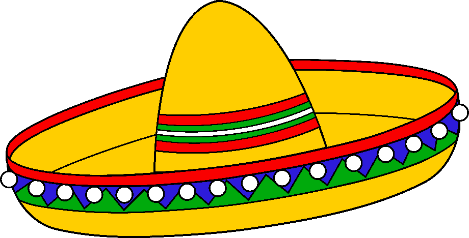 taco clip art sombrero