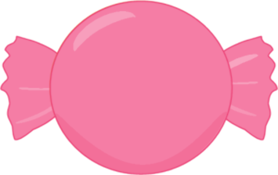 candy clipart pink