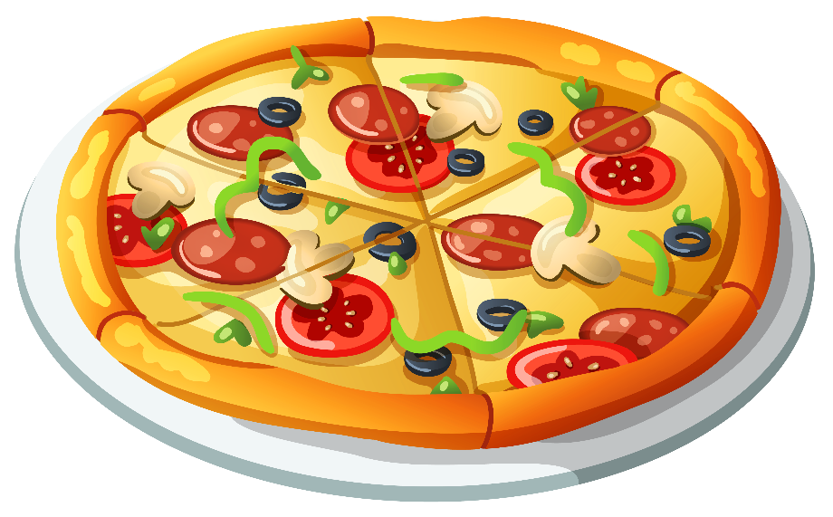 Food clipart pizza
