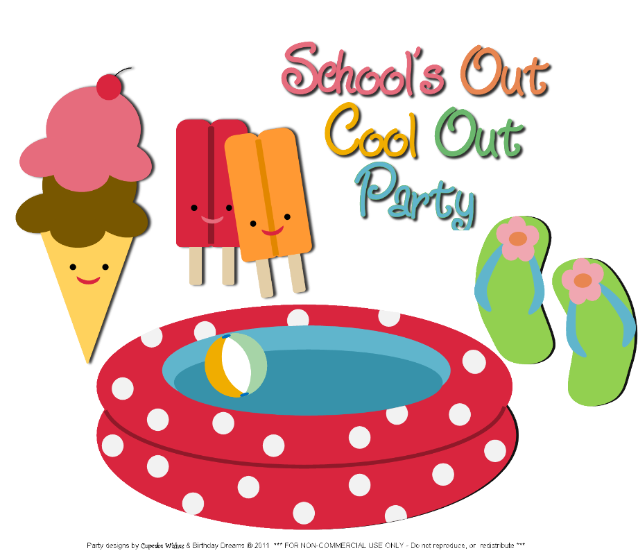 party clipart summer