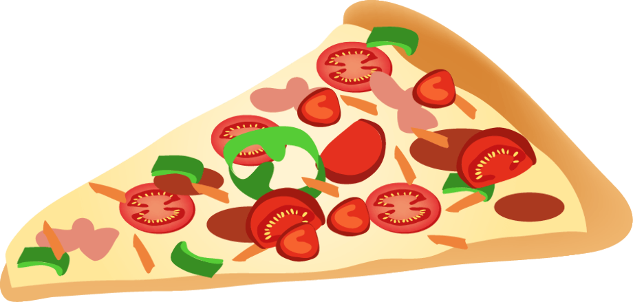 Pizza clipart clear background