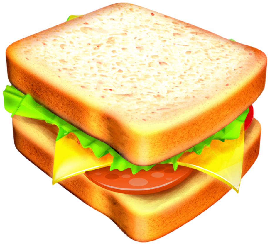 Food clipart sandwich