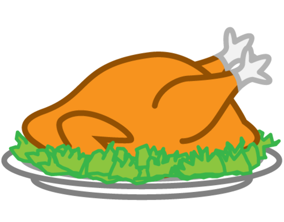 turkey clipart cooked