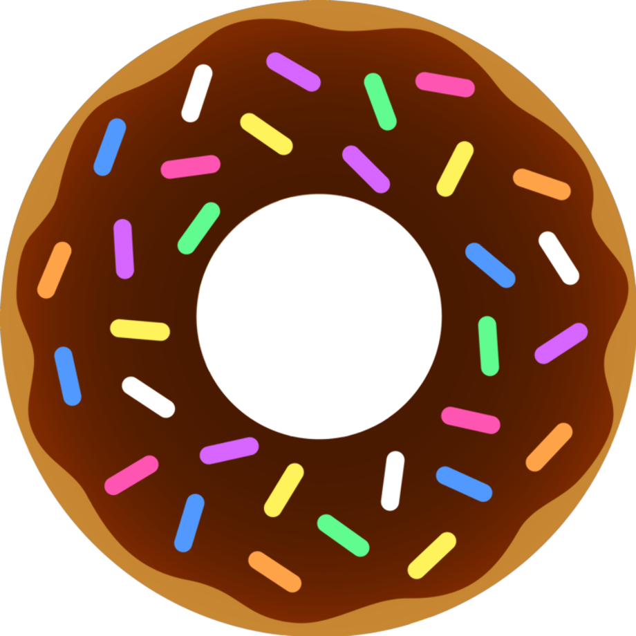 donut clipart simple