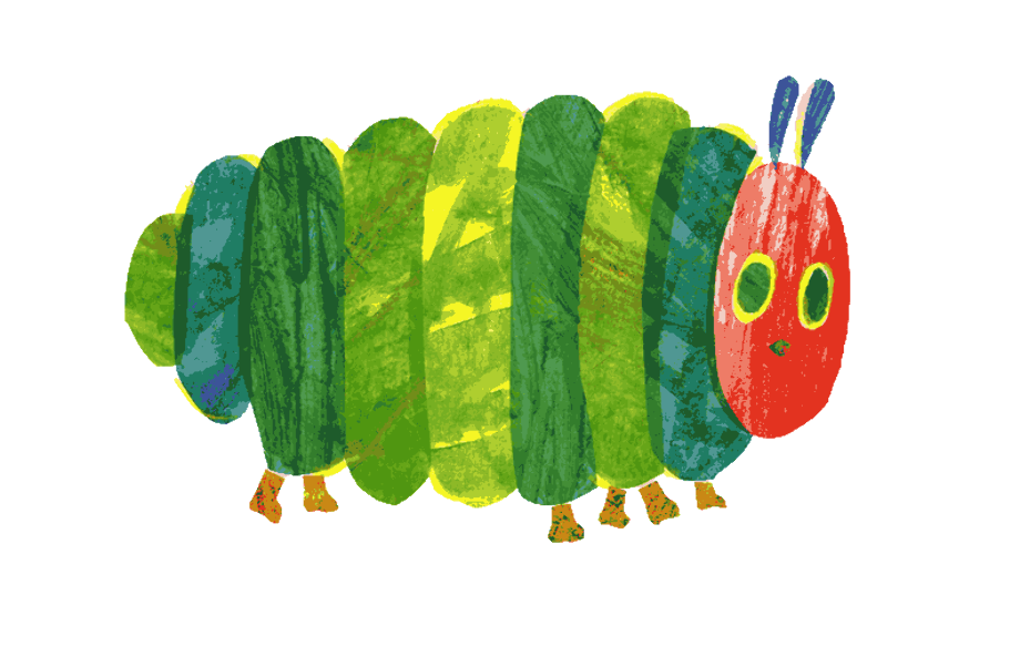 caterpillar clipart hungry