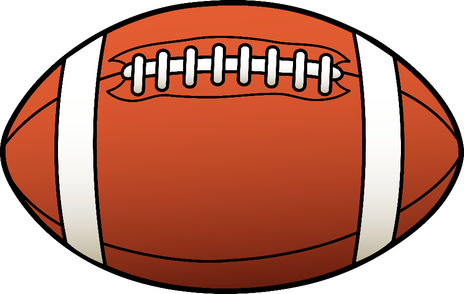 football clipart abstract