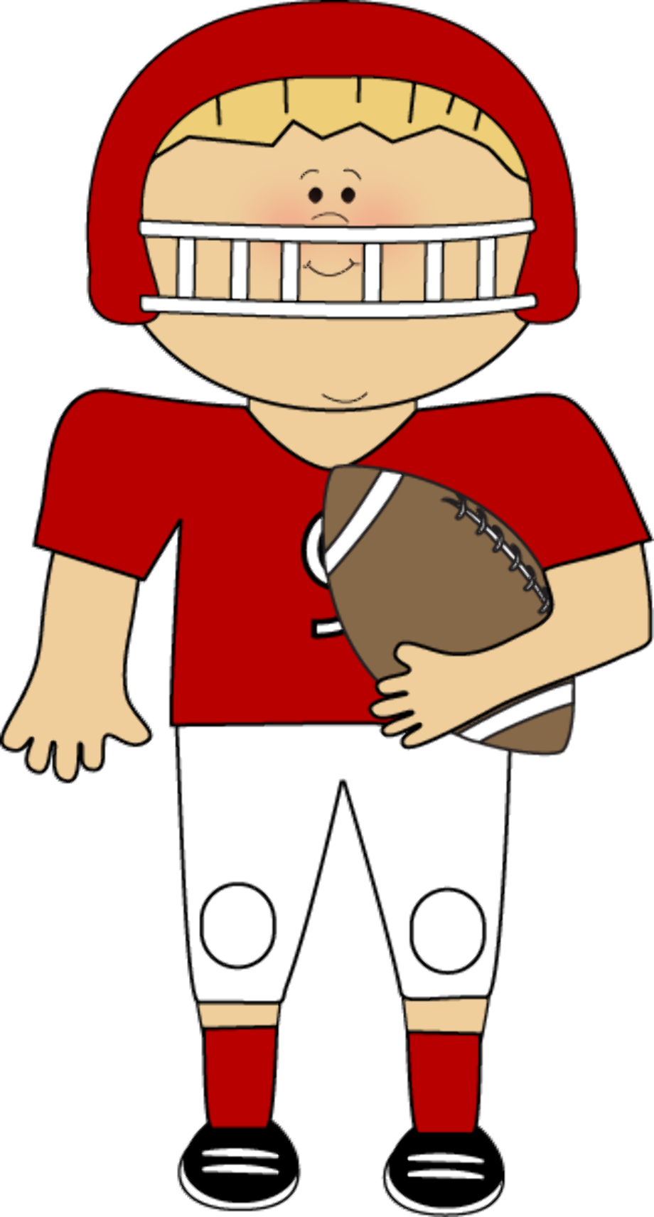 football player clipart youth