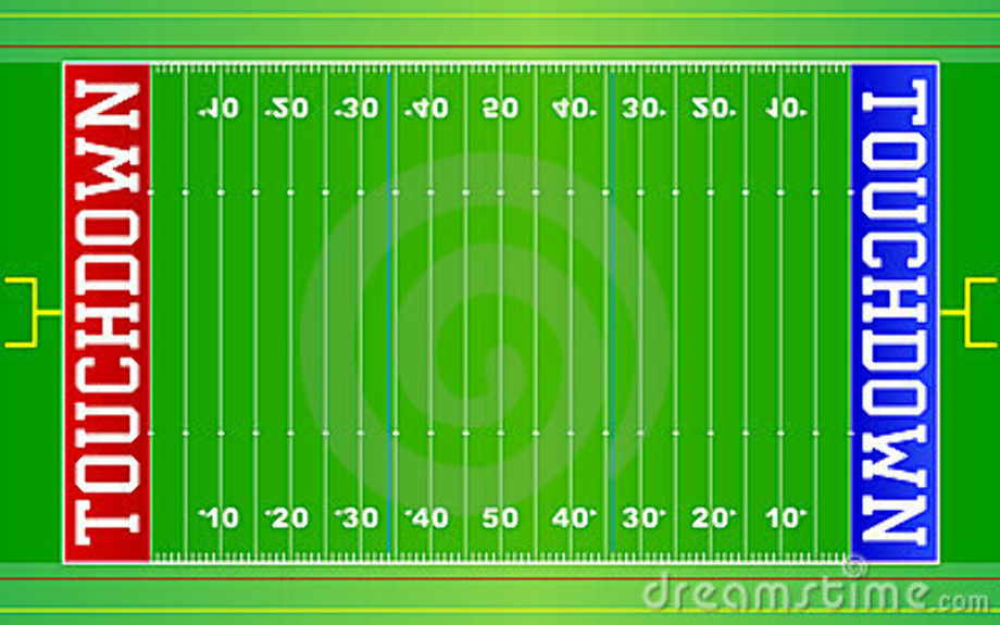 football field clipart vector